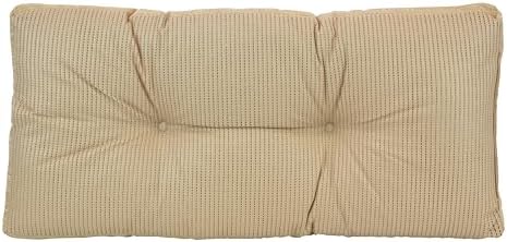 Klear Vu The Gripper Non-Slip Tufted Bench Cushion for Indoor Furniture, Assembled in USA, Entryway Storage, Bay Window, Corner Nook or Piano Seat, 30 Inches, Chenille Natural - Image 3