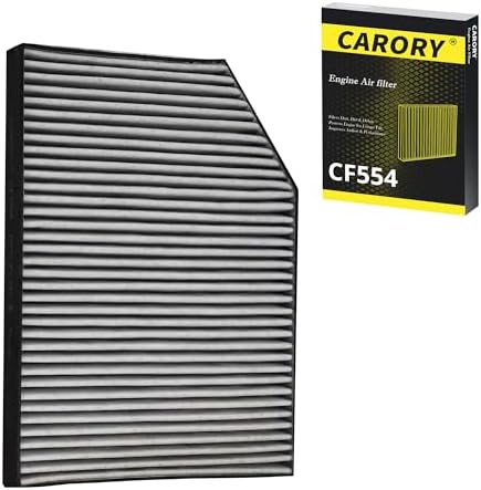 CARORY Cabin Air Filter w/Activated Carbon for BMW 230i (2022-2024), 330e (2021-2024), 430i (2021-2024), M2 (2023-2024), M340i (2020-2024), X3 (2018-2024), OE# 64119382886, CF12553, CF554 by Carory