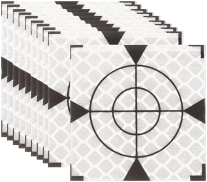 PATIKIL Survey Reflector Target Self-Adhesive Reflective Sheet Surveying Target Mark Tape, Suit for Ship Inspection by PATIKIL