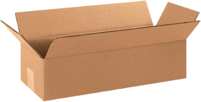 Secure Seal - 16x6x4 Pack of 50 Corrugated Cardboard Packing Shipping Mailing by Secure+Seal