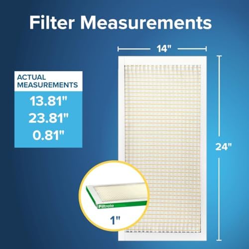 Filtrete 14x24x1 Air Filter, MERV 8, MPR 700, 6 HVAC Filters - Image 2
