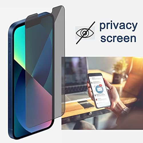 Ailun Privacy Screen Protector + Camera Lens Protector for iPhone 13 - Image 2