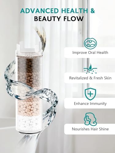 Lefton Rotatable Bathroom Faucet with Built-in Filter, Single Hole Sink Faucet with Temperature Display in Fahrenheit, 2 Water Modes, NSF Certified - Image 4