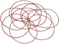 10pcs Silicone O-Ring 93.6x90x1.8mm Metric Sealing Gasket by Unknown