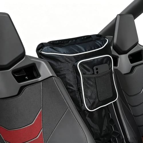 UTV Center Seat Storage Bag for John Deere Gator Worksite XUV835 2022–2026, Waterproof UTV Cab Organizer with Multi-Pockets, Durable Seat Console Bag for UTV Cab Accessories by Unknown