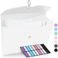 Sooez 7 Pocket Accordion File Organizer, Premium Expanding File Folder by Sooez