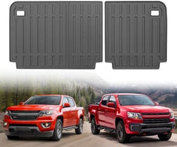 Custom for 2015-2022 Chevy Colorado/GMC Canyon Crew Cab Rear Seat Backrest Mats All Weather TPE Protection Mat Accessories (Not Fit Extended Cab) (for 2015-2022 Chevy Colorado/GMC Canyon Crew Cab) by Yonugli