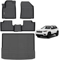 AIPOIL®Custom Fit TPE Floor Mats & Cargo Liners for 2019-2023 Jeep Cherokee by AIPOIL