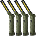 Coquimbo Rechargeable LED Work Light, Tools Gifts for Men, 4 Pack Green by Coquimbo