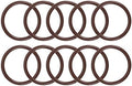 uxcell Fluorine Rubber O-Rings 22mm OD 18mm ID 2mm Width, Metric FKM Sealing Gasket, Pack of 10 by uxcell