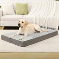 KSIIA Orthopedic Dog Bed for Extra Large Dogs with Waterproof, Grey, 47x29 by KSIIAPetProducts