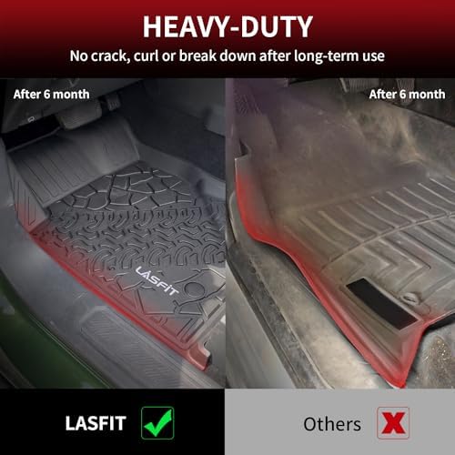 LASFIT Floor Mats for Ford Bronco Sport 2021-2025 2026 with a Carpet Floor - Image 5