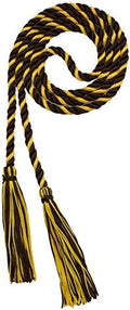 Tassel Depot Graduation Honor Cord - Brown/Gold - Every School Color Available - Made In Usa by TasselDepot