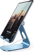 Lamicall iPad Stand Adjustable Tablet Holder, Sturdy Aluminum, Multi-Angle by Lamicall