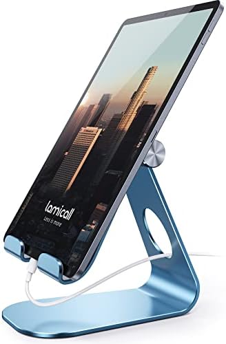 Lamicall iPad Stand Adjustable Tablet Holder, Sturdy Aluminum, Multi-Angle by Lamicall