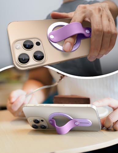 GripMate for MagSafe Phone Grip for iPhone, Slim Magnetic Phone Ring Holder - Image 6