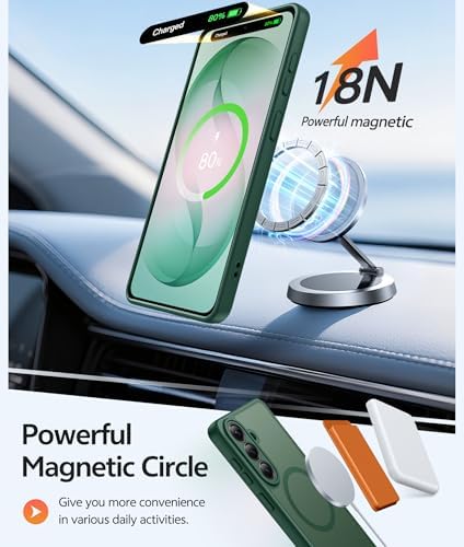 FNTCASE for Samsung Galaxy S26 Plus Case, Fit for Magsafe, Screen Protector - Image 3