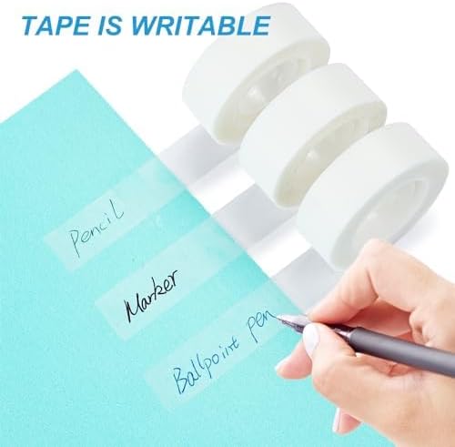 Tape Refills with Dispenser, 24 Roll Invisible Tapes, 3/4 Inch X 600 in - Image 5