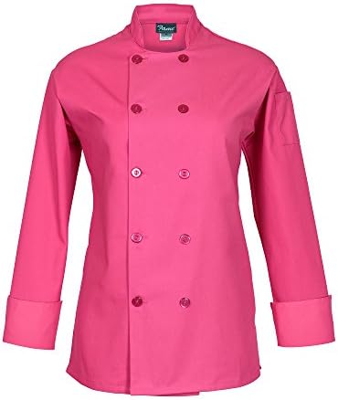 FAME Women's Basic Short Sleeve Chef Coat - C100PS - Image 2