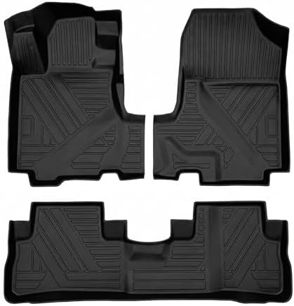 Aiqiying All Weather TPE Floor Mats Custom-fit for Honda CRV 2007-2011 by AiqiyingAutoAccesories