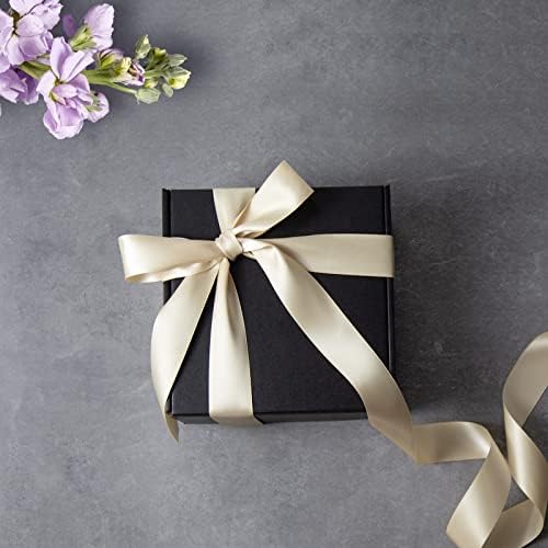 8x8x4 Inches Shipping Boxes Pack of 25, Packaging Corrugated Cardboard Mailer Boxes for Small Bussiness, Black - Image 5