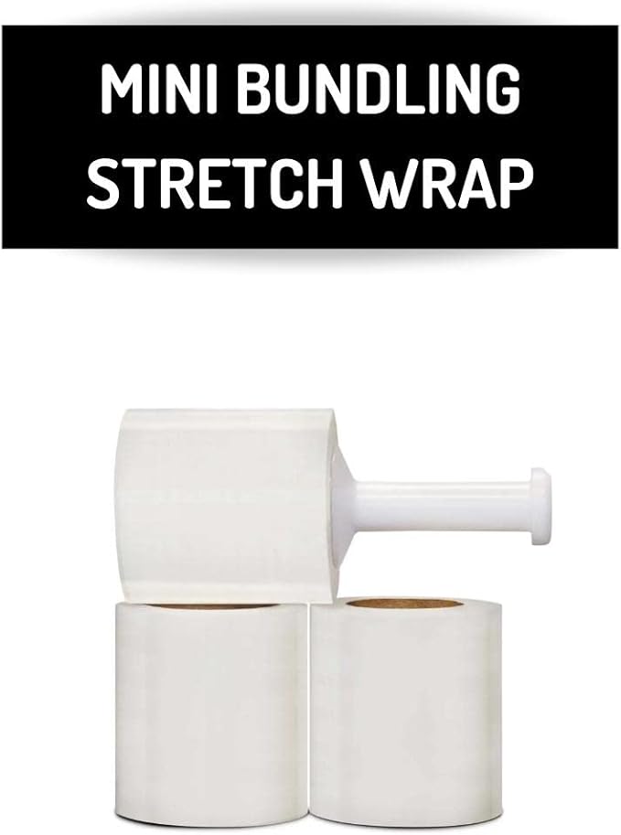 PSBM 900 Rolls 5 Inch x 1000 Feet Mini Stretch Film/Wrap - Image 4