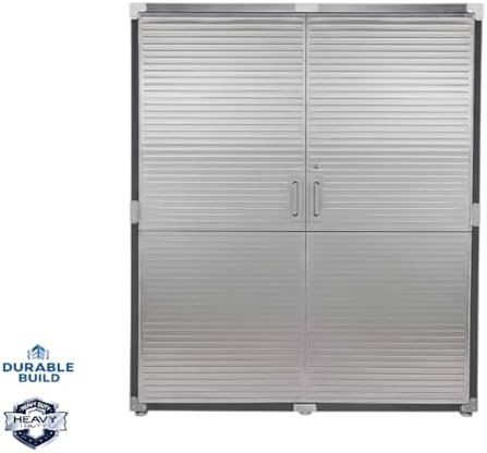 Heavy-Duty Commercial Storage Cabinet (Satin Graphite Black, 60" W x 24" D x 72" H) - Image 3