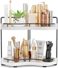 2-Tier Corner Bathroom Counter Organizer, Larger Size, White by Unknown