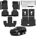 TPE Floor Mat Set for 2021-2026 2027 Jeep Grand Cherokee L 6 Seats by TongamaAllWeatherFloorMats