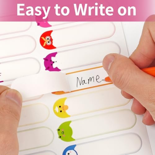 480 Pcs Waterproof Labels for Kids Stuff Daycare Name Bottle Essentials - Image 5