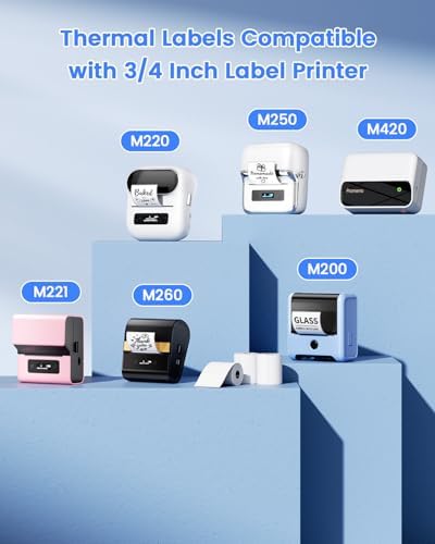 Phomemo M220 Labels 3 Rolls,2.36"x 3.14", for M220/M250/M221/M260, 270 PCS - Image 4