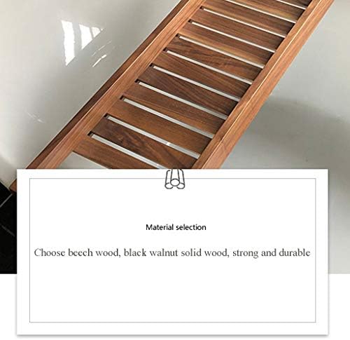Solid Wood Bathtub Caddy Tray with Wine Glass Holder Luxury Spa nizer for Ultimate Relaxation and Comfort - Image 5
