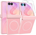 FNTCASE for Samsung Galaxy Z Flip 8 Case, Fit for Magsafe, Screen Protector by FNTCASE