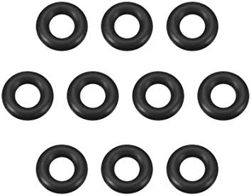 uxcell Nitrile Rubber O-Rings 12.9mm OD 7.6mm ID 2.65mm Width, Metric Sealing Gasket, Pack of 10 by uxcell