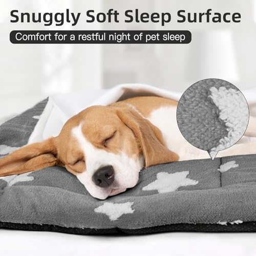 Mora Pets Dog Crate Pad Dog Bed for Crate Washable Flat Pet Kennel Mat Cute - Image 2