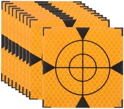 PATIKIL Survey Reflector Target Self-Adhesive Reflective Sheet Surveying Target Mark Tape, Suit for Ship Inspection by PATIKIL