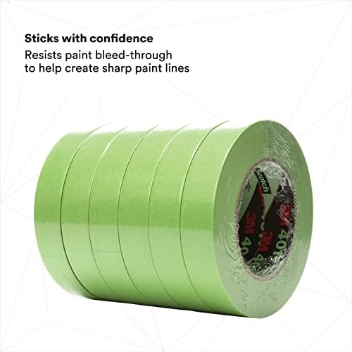 3M High Performance Green Masking Tape 401+, 24 mm x 55 m, 6.7 mil - Image 5