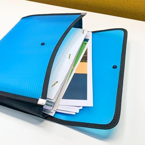 BAZIC Products Plastic File Folder, Letter Size File Folders Wallet, Home Office School Supplies, Portable Paper Organizer for Receipts Bills Documents, 1 Unit Random Color Will BE Sent - Image 7