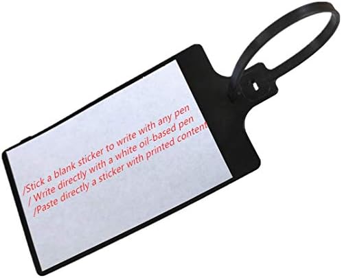 Plastic Seals Shipping Tags Logistics Use Big Sign Tie Large Label Tie, 255mm Total Length, Package of 100pcs (Black) - Image 7