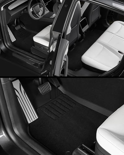3W 9PCS Floor Mats for Tesla Model Y Juniper 2025 2026 (Not for Standard) - Image 4