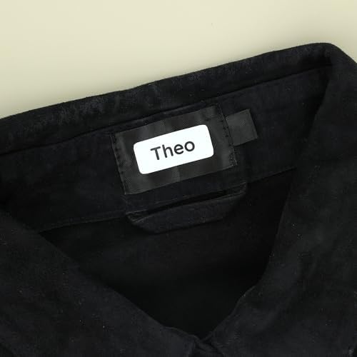 TeddyLabels - Clothing Labels for Nursing Home (180) – Self-Adhesive Name Tags for Clothes and Personal Items. Personalized Labels for Daycare, Nursing Homes, and Laundry Use - White - Image 3