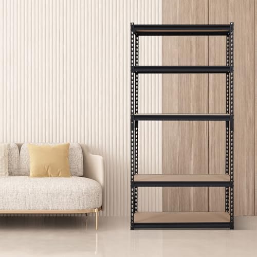 OUTLANE 5 Tier Garage Shelving Heavy Duty,2000 LBS Adjustable Rack Shelf - Image 2