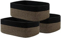 KALLAX Small Woven Storage Basket for Organizing, 13.5x9.5x5 inches, 3 Pack by KALLAX