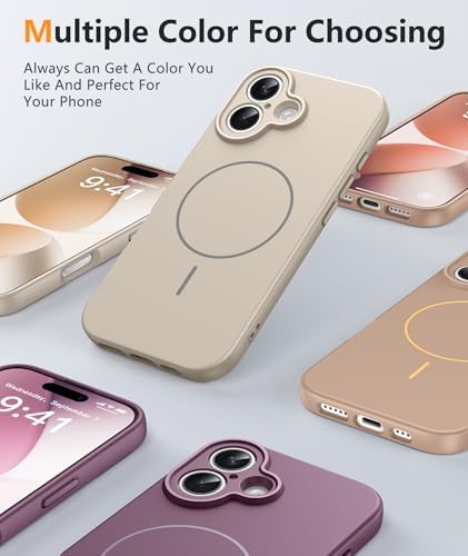 FNTCASE for iPhone 17 Case, Compatible with Magsafe, Glass Screen Protector - Image 5