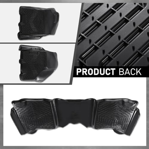 G-PLUS Cargo Liners 3PCS Fit 2009-2018 Dodge Ram Crew Cab - Image 6
