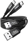USB A to USB C Cable Fast Charging 10FT 2Pack, Long USB C Cable for Car by OHBOX