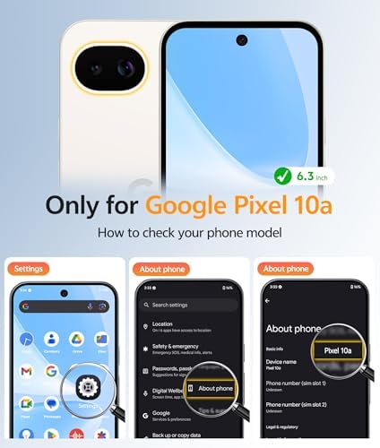 FNTCASE for Google Pixel 10a Case, Fit for Magsafe, with Screen Protector - Image 2