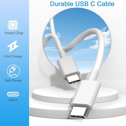 Fast Charging for iPhone 17 16 15 Charger, 2Pack 20W PD Fast iPhone Charger - Image 4
