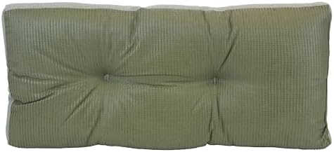 Klear Vu The Gripper Non-Slip Tufted Bench Cushion for Indoor Furniture, Assembled in USA, Entryway Storage, Bay Window, Corner Nook or Piano Seat, 30 Inches, Solid Spa - Image 3