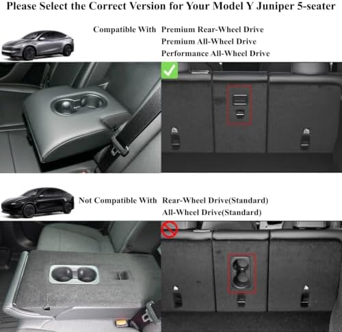 SUPER LINER Tesla Model Y Juniper Floor Mats 2025-2026 &Cargo Liners 10 PCS - Image 2